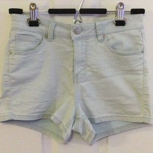 Light Blue Jean Shorts